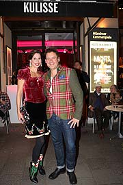 Lola Paltinger und Andi Meister bei der exklusiven Wiedereröffnung der Kulisse am 05.10.2017 (©Foto. Martin Schmitz)